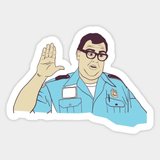 Walley World Security Guard Sticker